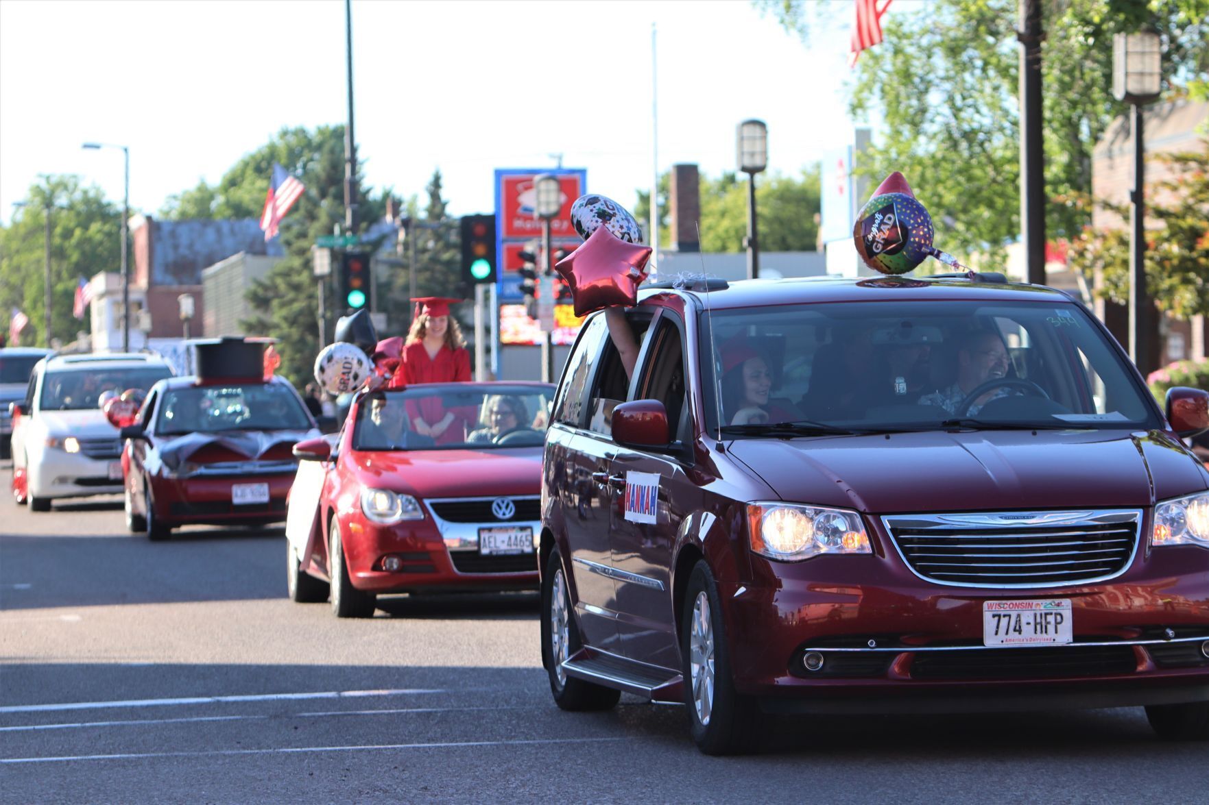 2021 Chippewa Falls High School Graduation Parade